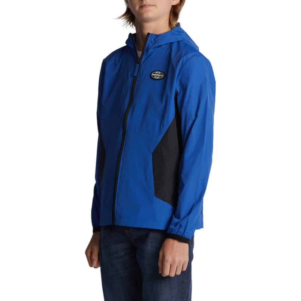 DC Define Block (Youth) Windbreaker Jacket - Nautical Blue