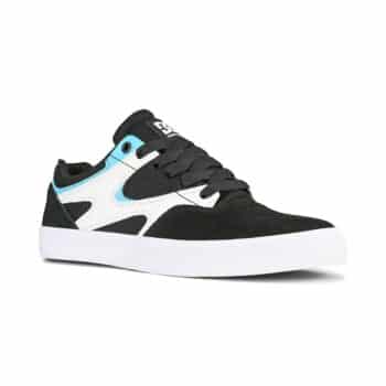 DC Kalis Vulc Skate Shoes - Black/White/Blue
