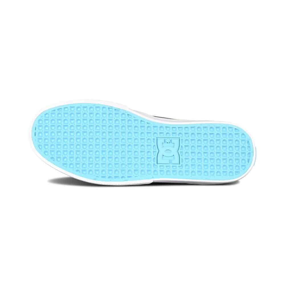 DC Kalis Vulc Skate Shoes - Black/White/Blue