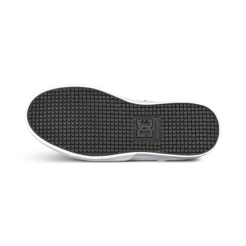 DC Kalis Vulc (Youth) Skate Shoes - Black/White/Black