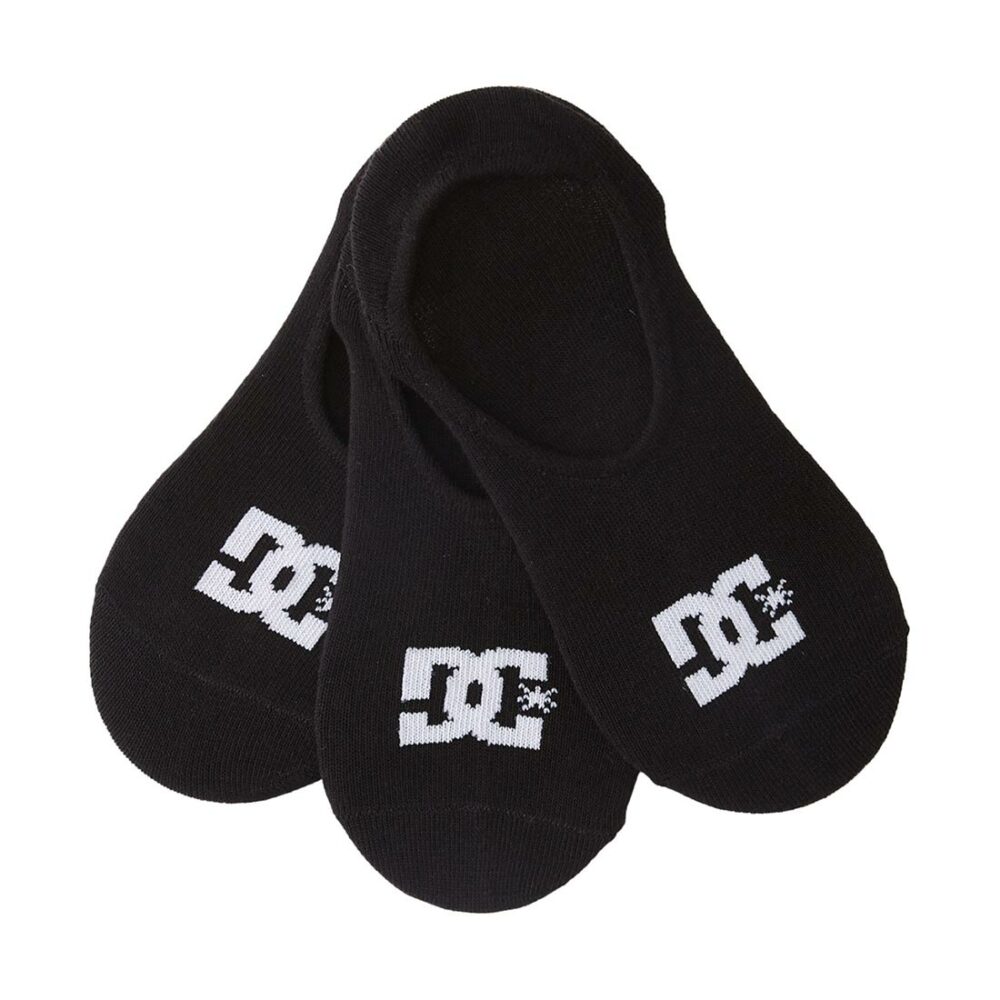 DC Liner Socks 3 Pack - Black