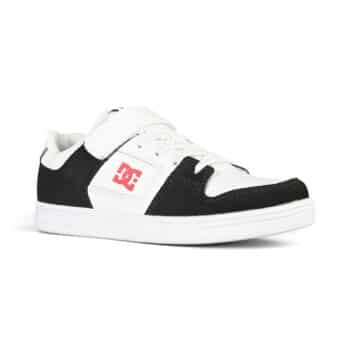 DC Manteca 4 V (Youth) Skate Shoes - Black/White/Red