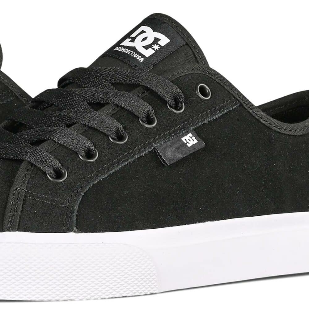 DC Manual S Skate Shoes - Black/White