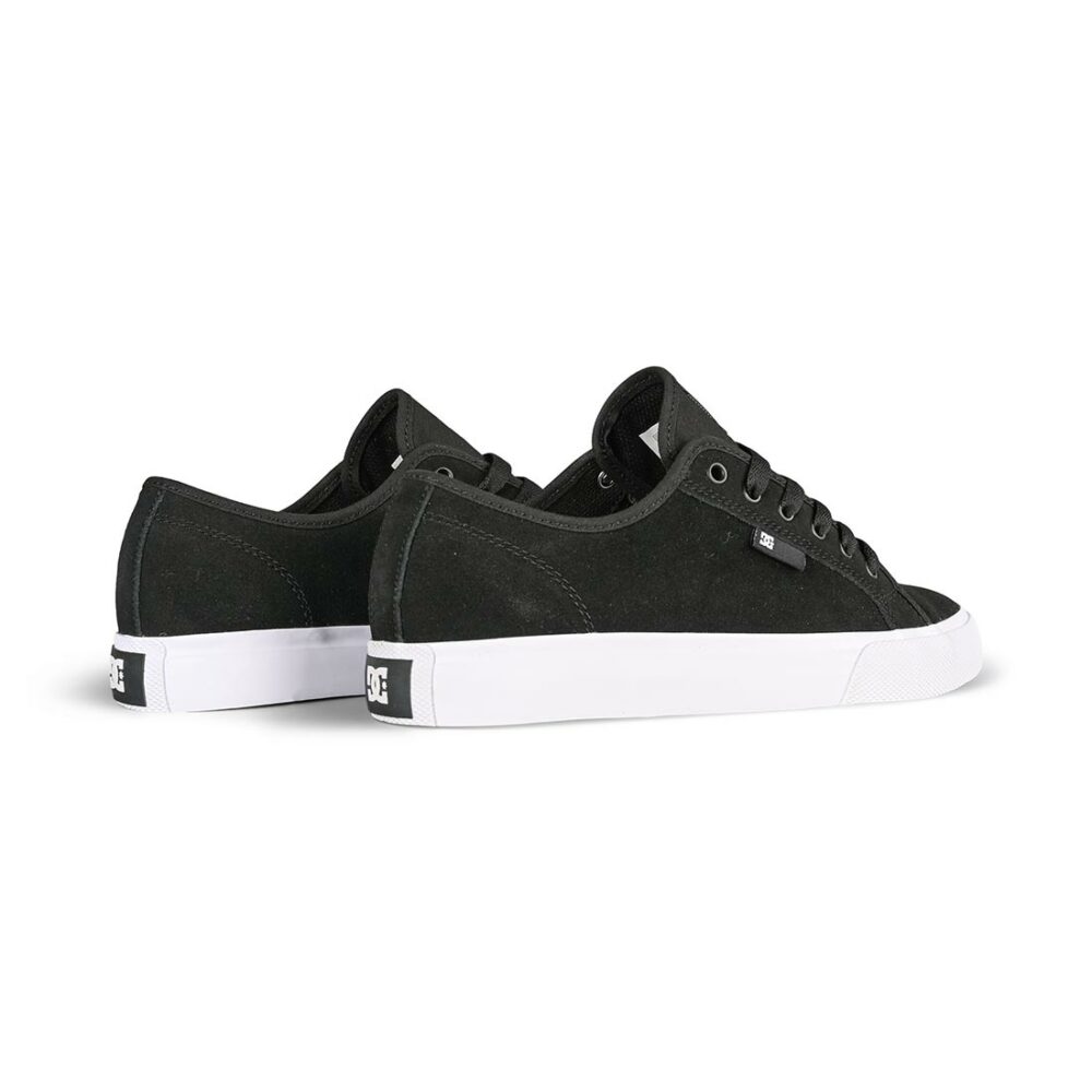 DC Manual S Skate Shoes - Black/White