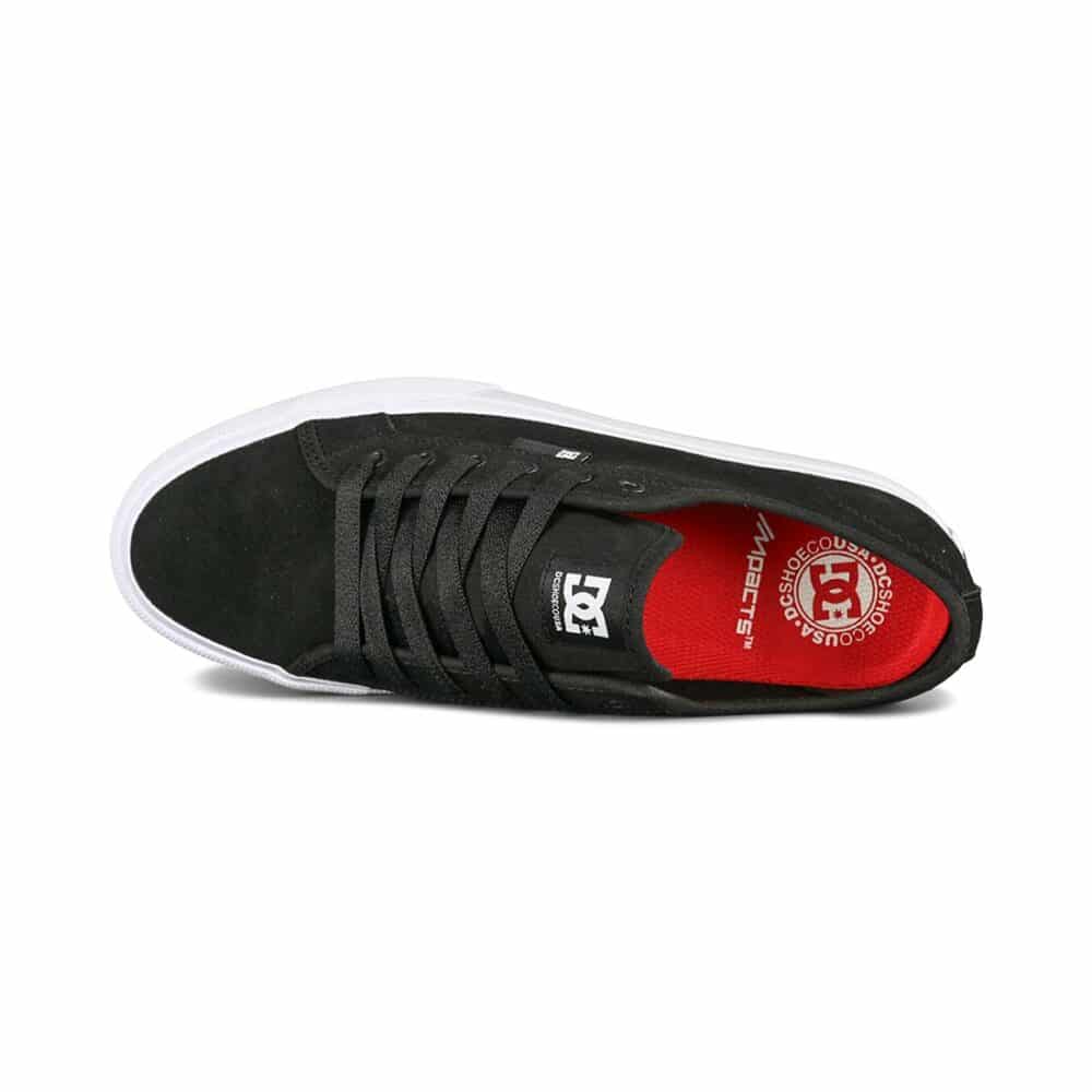DC Manual S Skate Shoes - Black/White