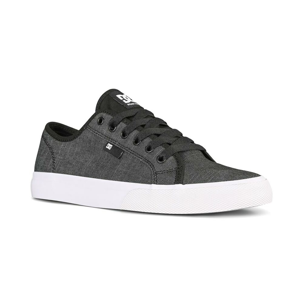 DC Manual TX SE Skate Shoes - Pirate Black