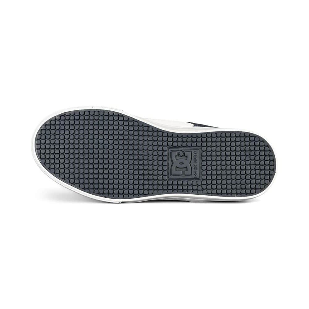 DC Pure Elastic (Youth) Skate Shoes - White/Blue/Green