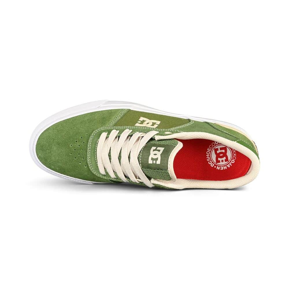 DC Teknic S Jaakko Skate Shoes - Dark Olive