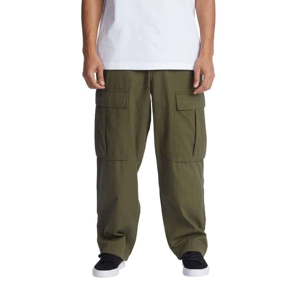 DC The Tundra Baggy Cargo Pants - Ivy Green