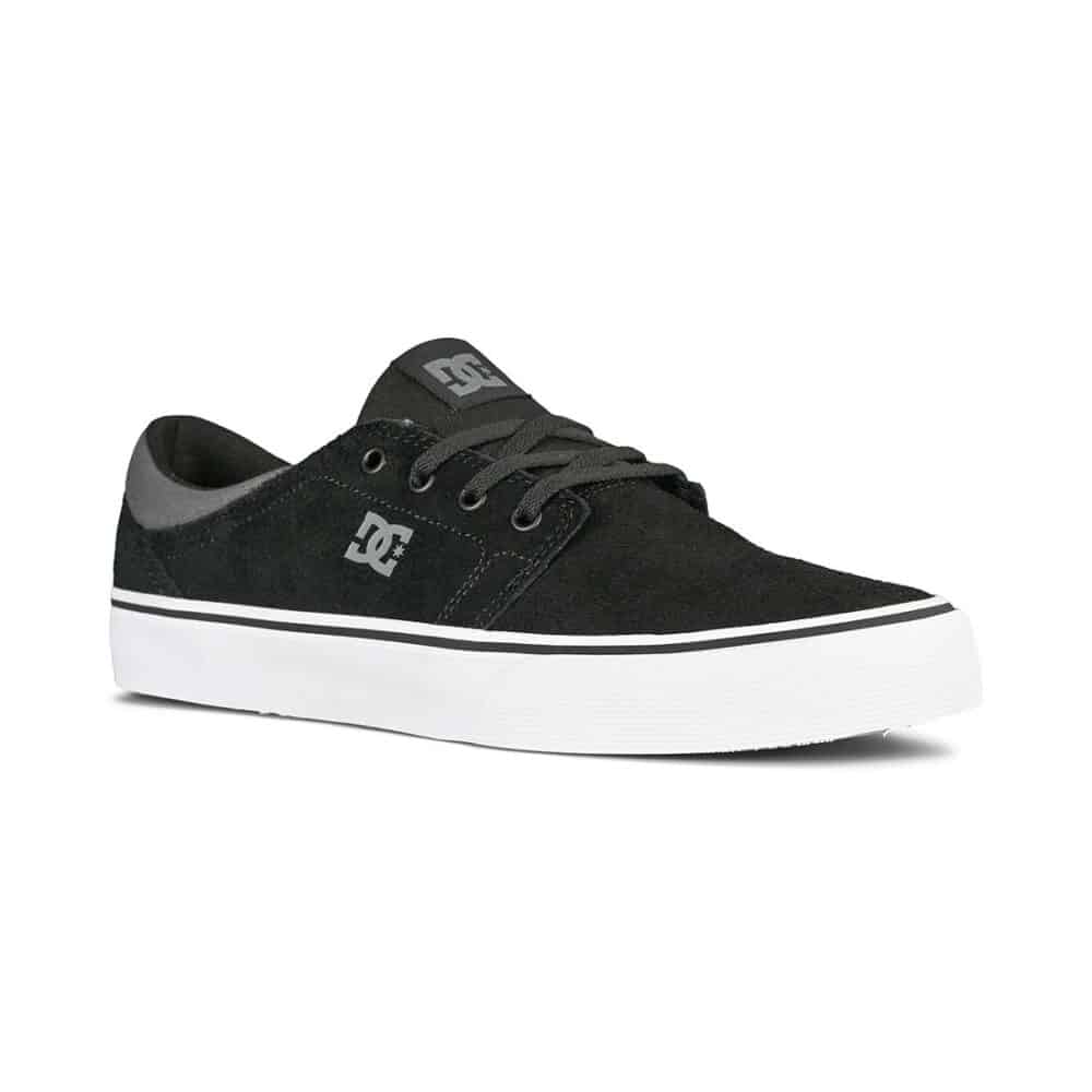 DC Trase SD Skate Shoes - Black/Black/Grey