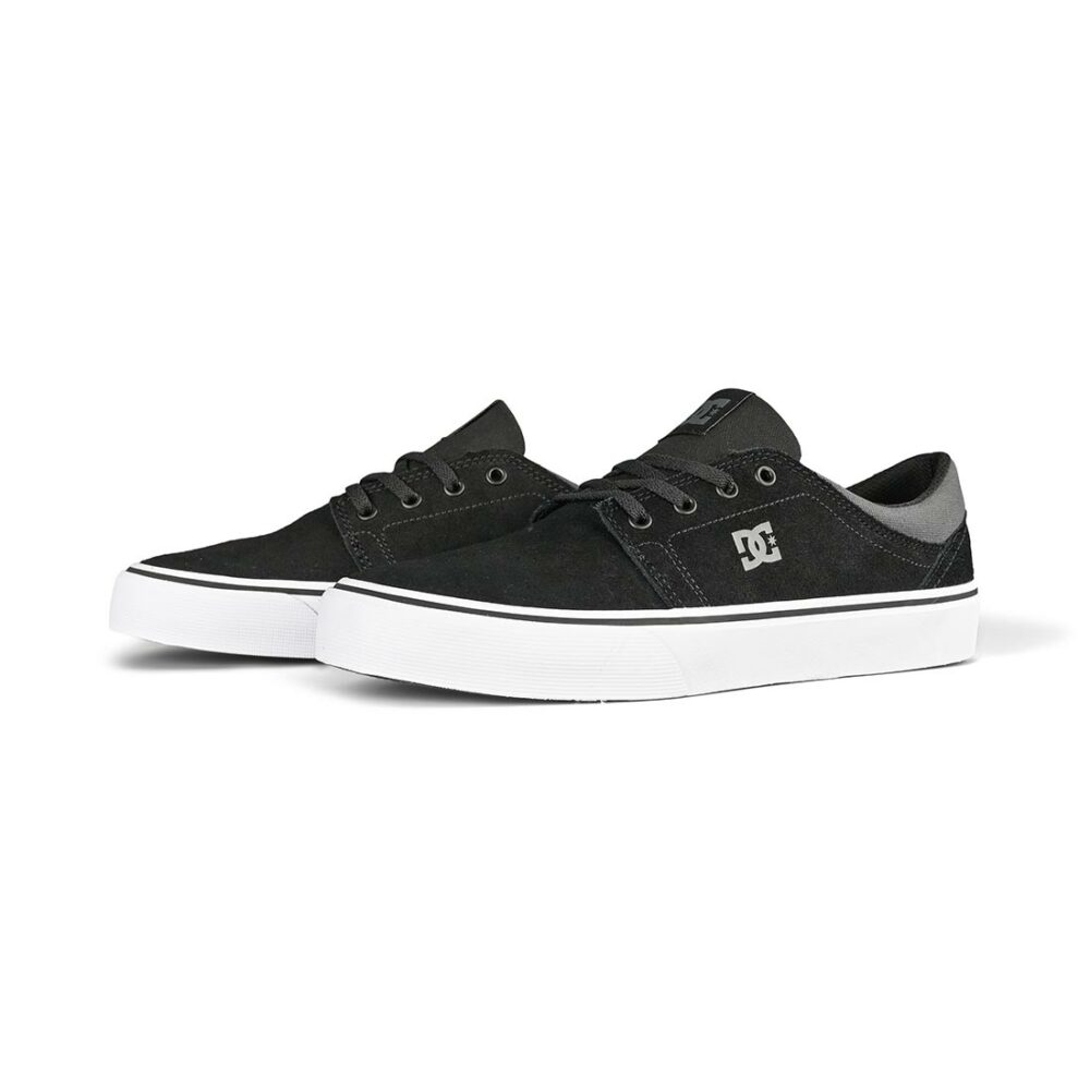 DC Trase SD Skate Shoes - Black/Black/Grey