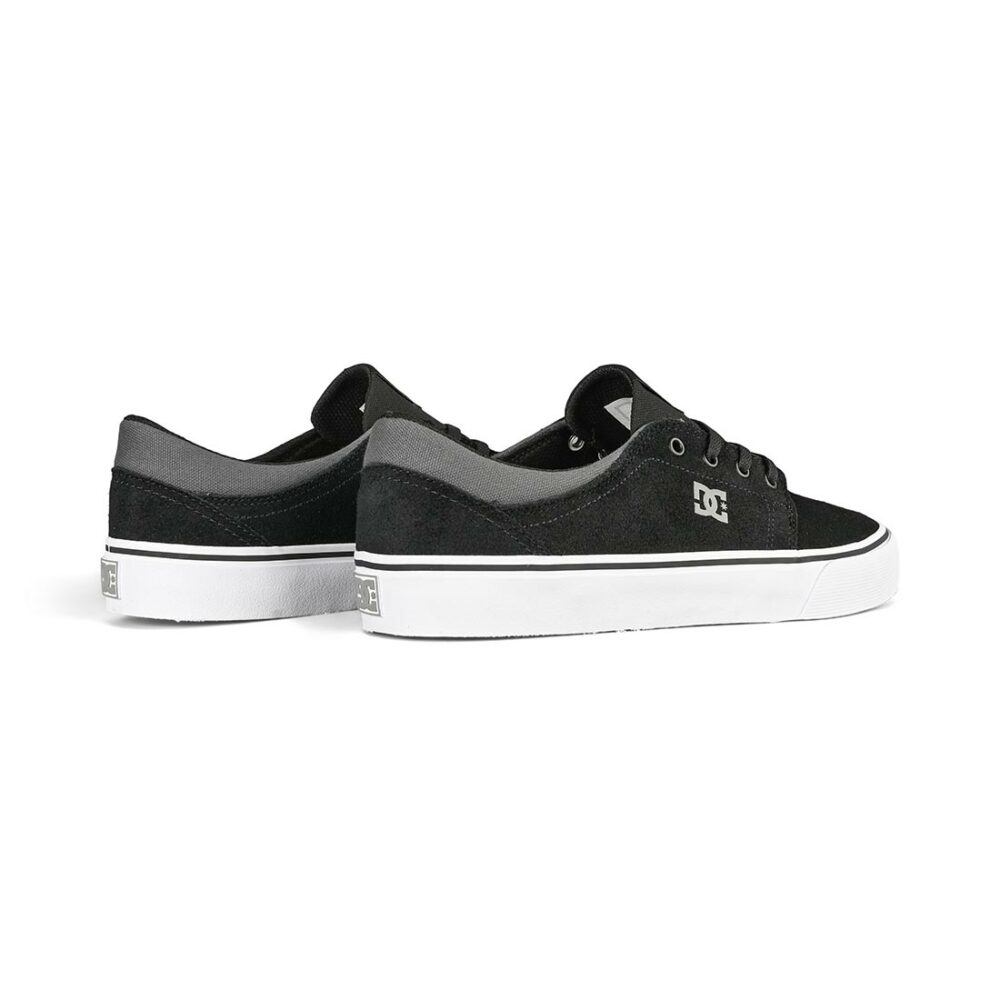 DC Trase SD Skate Shoes - Black/Black/Grey