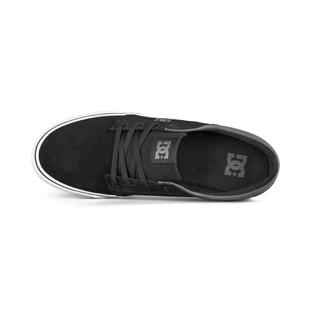DC Trase SD Skate Shoes - Black/Black/Grey