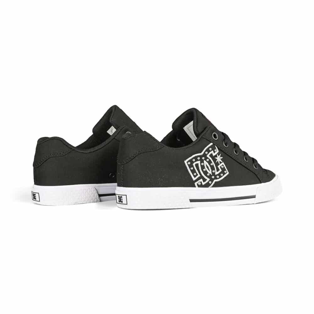 DC Women's Chelsea Skate Shoes - Black/Zebra