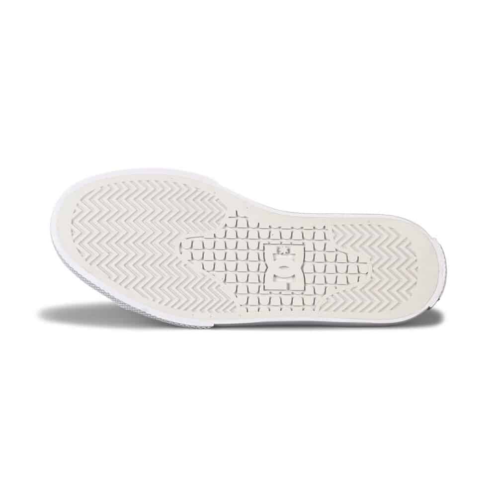 DC Women's Manual Hi TX SE Skate Shoes - White/Black/Flower