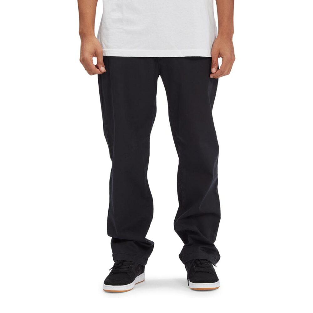 DC Worker Relaxed Chino Pants - Black
