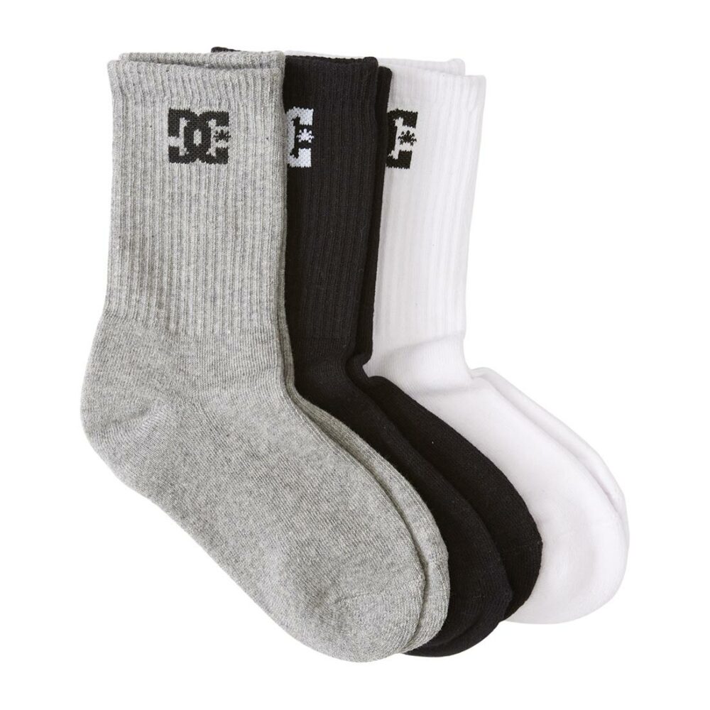 DC Crew Socks 3 Pack Supereight