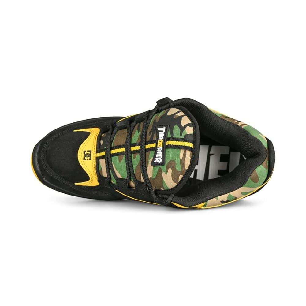 DC x Thrasher Kalynx Zero S Skate Shoes - Black/Camo