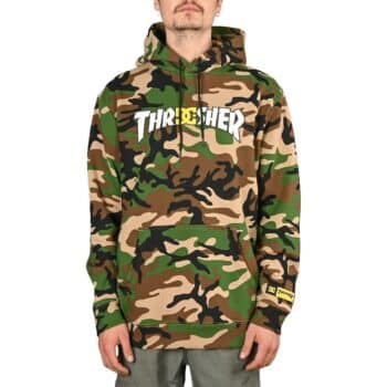 DC x Thrasher Pullover Hoodie - Camo