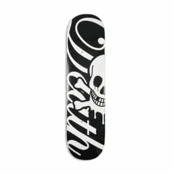 Death Script Skateboard Deck - Black/White