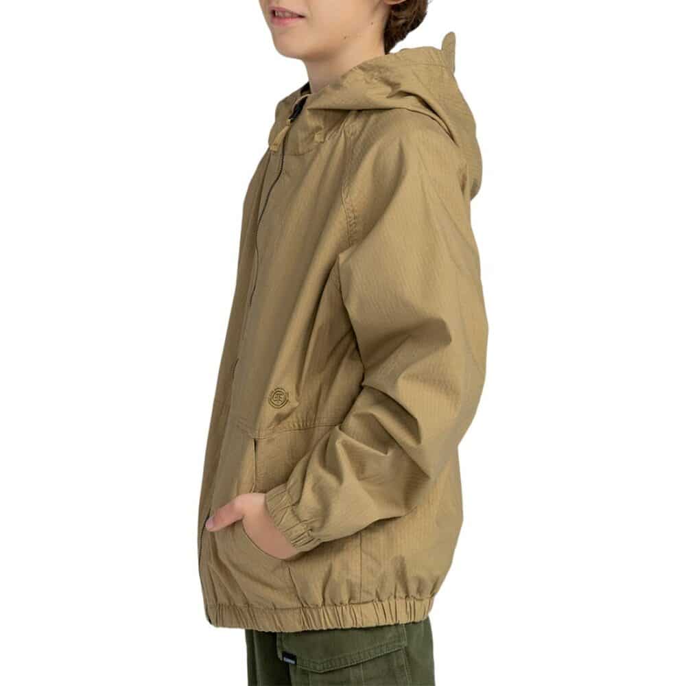 Element Alder 2.0 (Youth) Windbreaker Jacket - Khaki