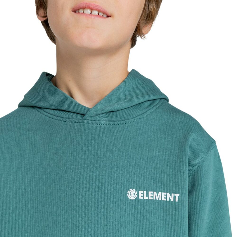 Element Blazin Chest (Youth) Pullover Hoodie - North Atlantic