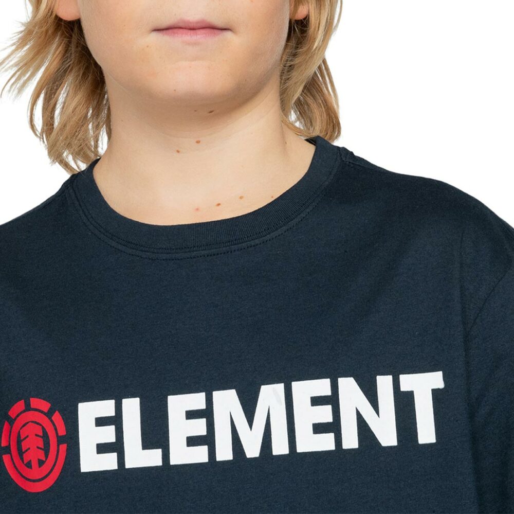 Element Blazin (Youth) S/S T-Shirt - Eclipse Navy