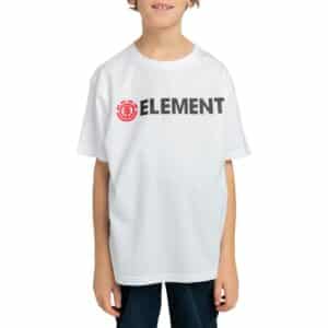 Element Blazin (Youth) S/S T-Shirt - Optic White