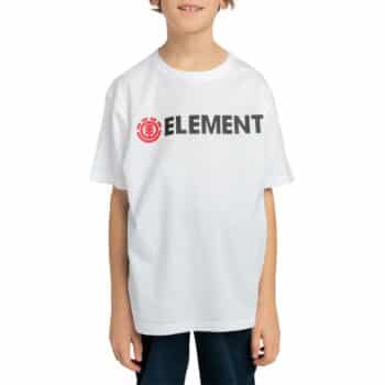 Element Blazin (Youth) S/S T-Shirt - Optic White