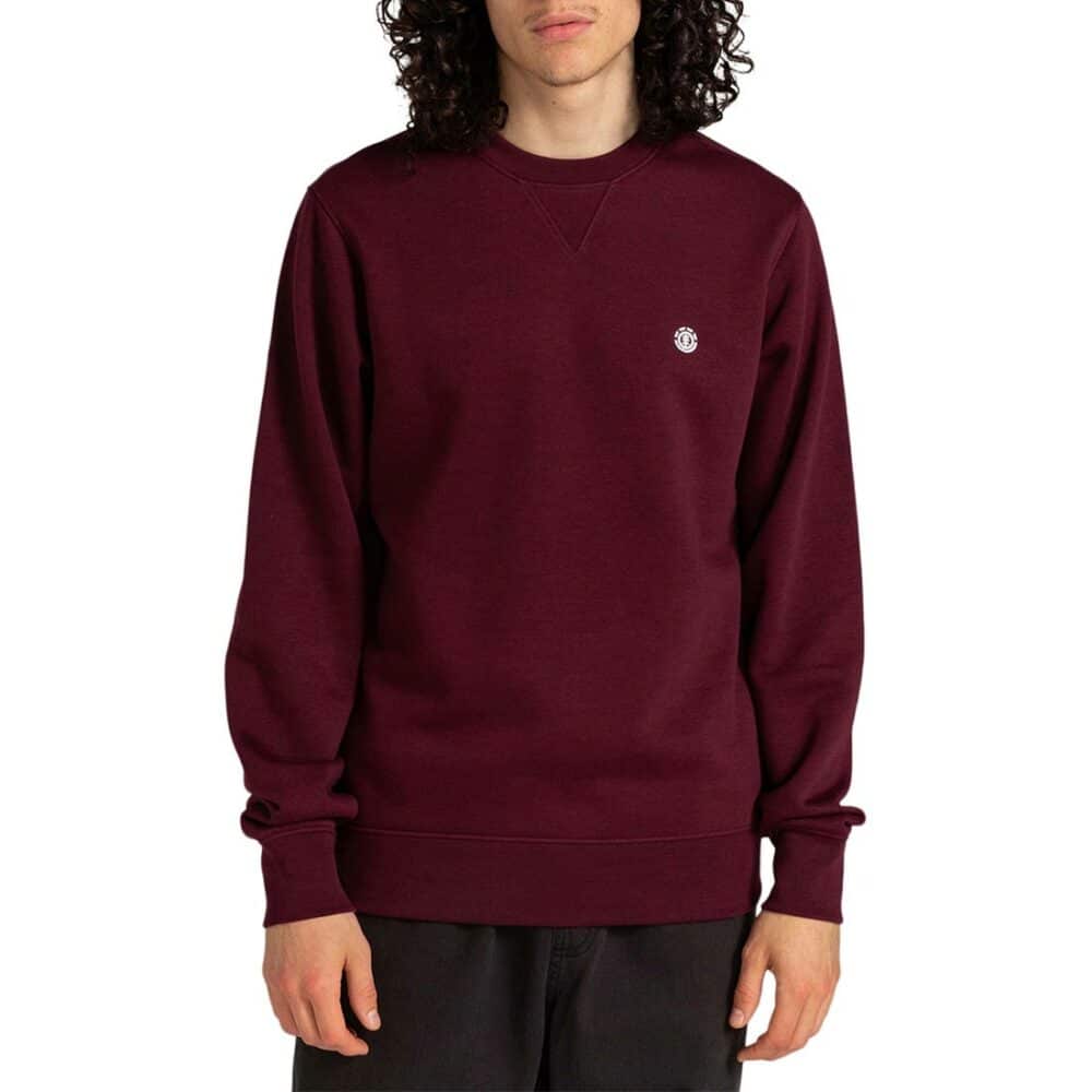 Element Cornell Classic Crew Sweater - Burgundy