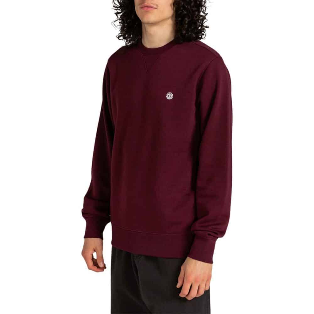 Element Cornell Classic Crew Sweater - Burgundy