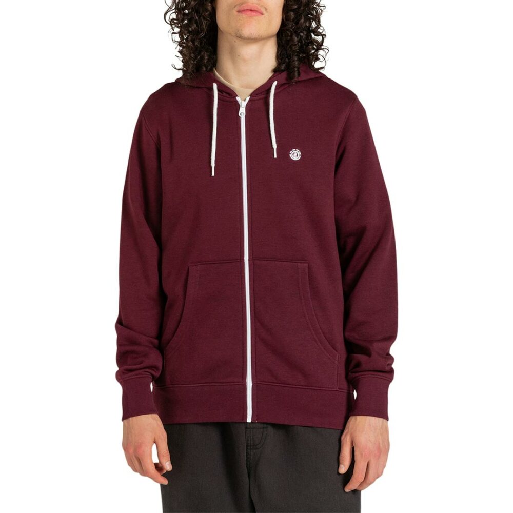 Element Cornell Classic Zip-Up Hoodie - Burgundy
