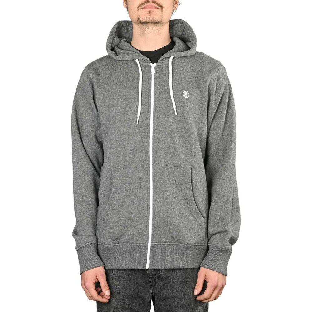 Element Cornell Classic Zip-Up Hoodie - Grey Heather