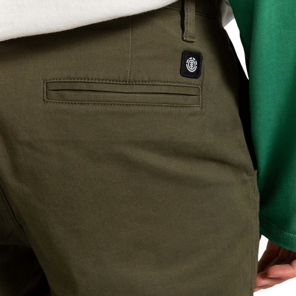 Element Howland Classic Chino Pants - Green