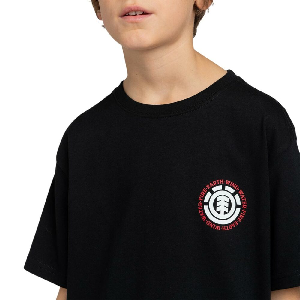 Element Seal BP (Youth) S/S T-Shirt - Flint Black