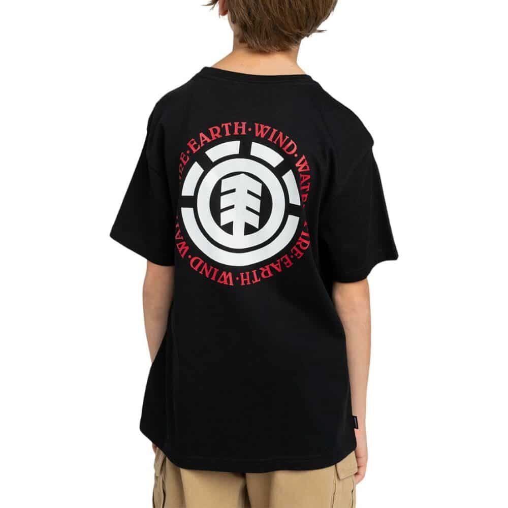 Element Seal BP (Youth) S/S T-Shirt - Flint Black