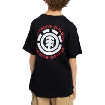Element Seal BP (Youth) S/S T-Shirt - Flint Black