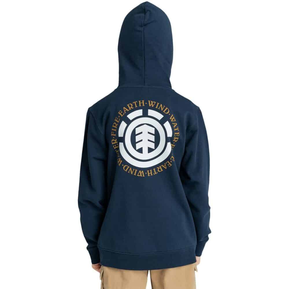 Element Seal (Youth) Zip-Up Hoodie - Eclipse Navy