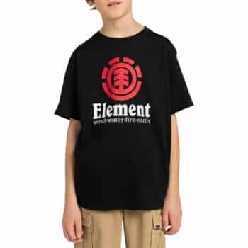 Element Vertical (Youth) S/S T-Shirt - Flint Black