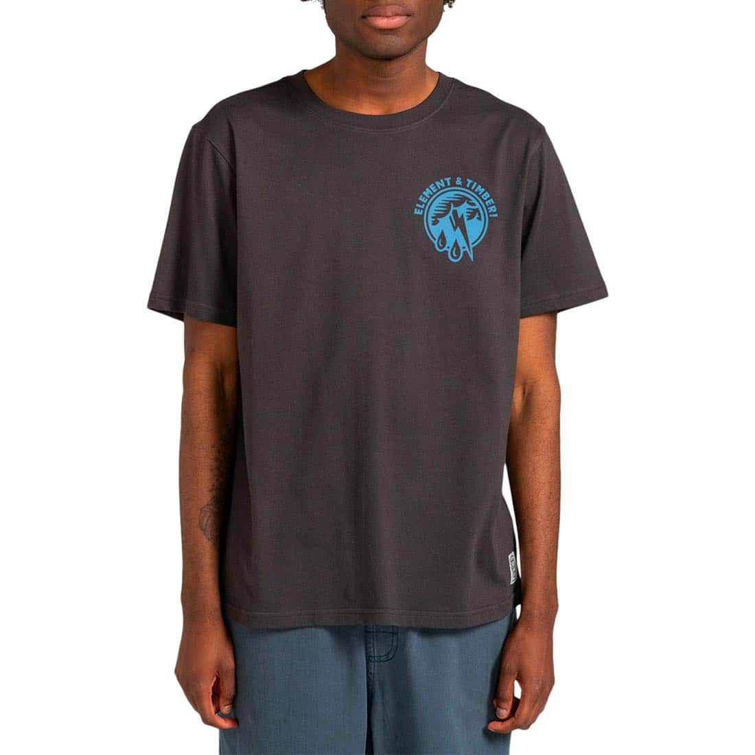 Element x Timber The Cycle S/S T-Shirt - Off Black