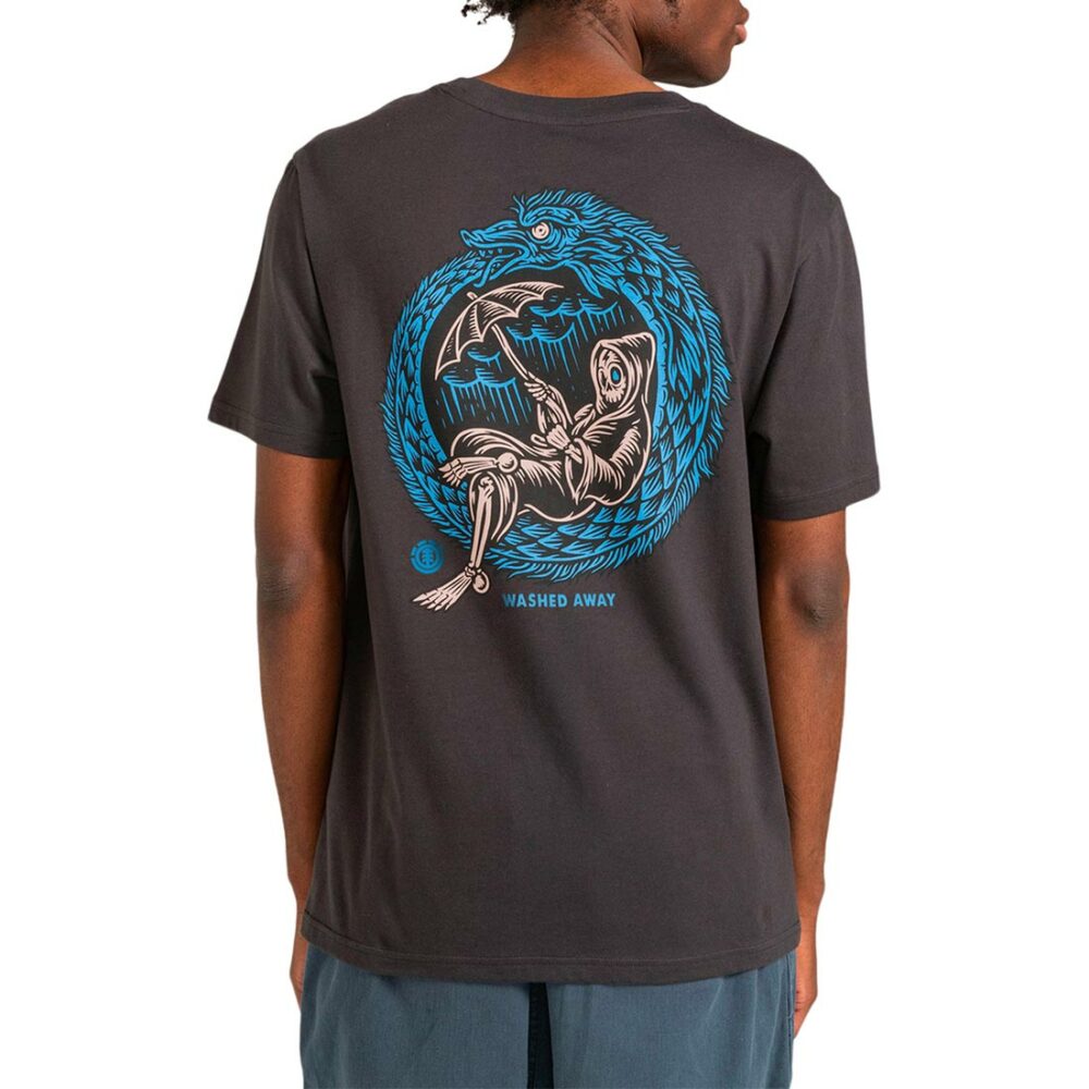 Element x Timber The Cycle S/S T-Shirt - Off Black