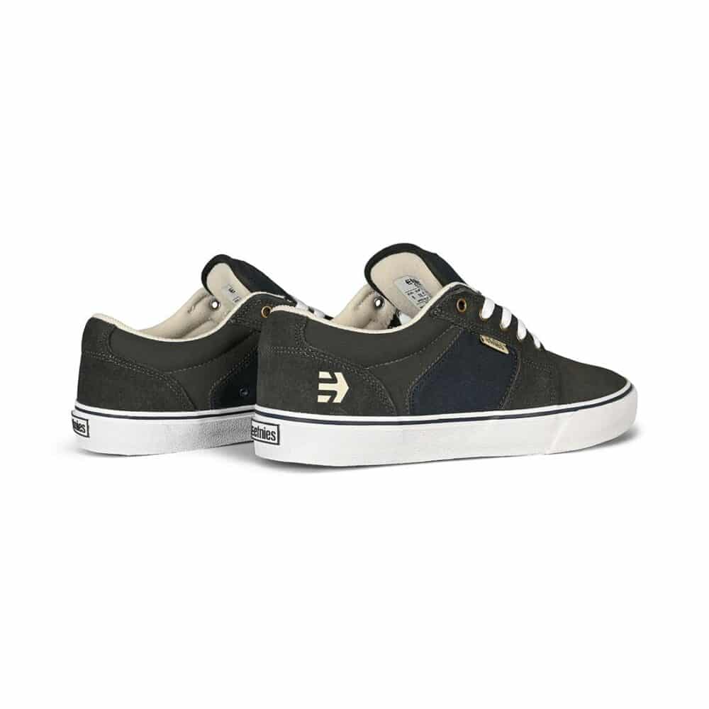 Etnies Barge LS Skate Shoes - Grey/Navy/White