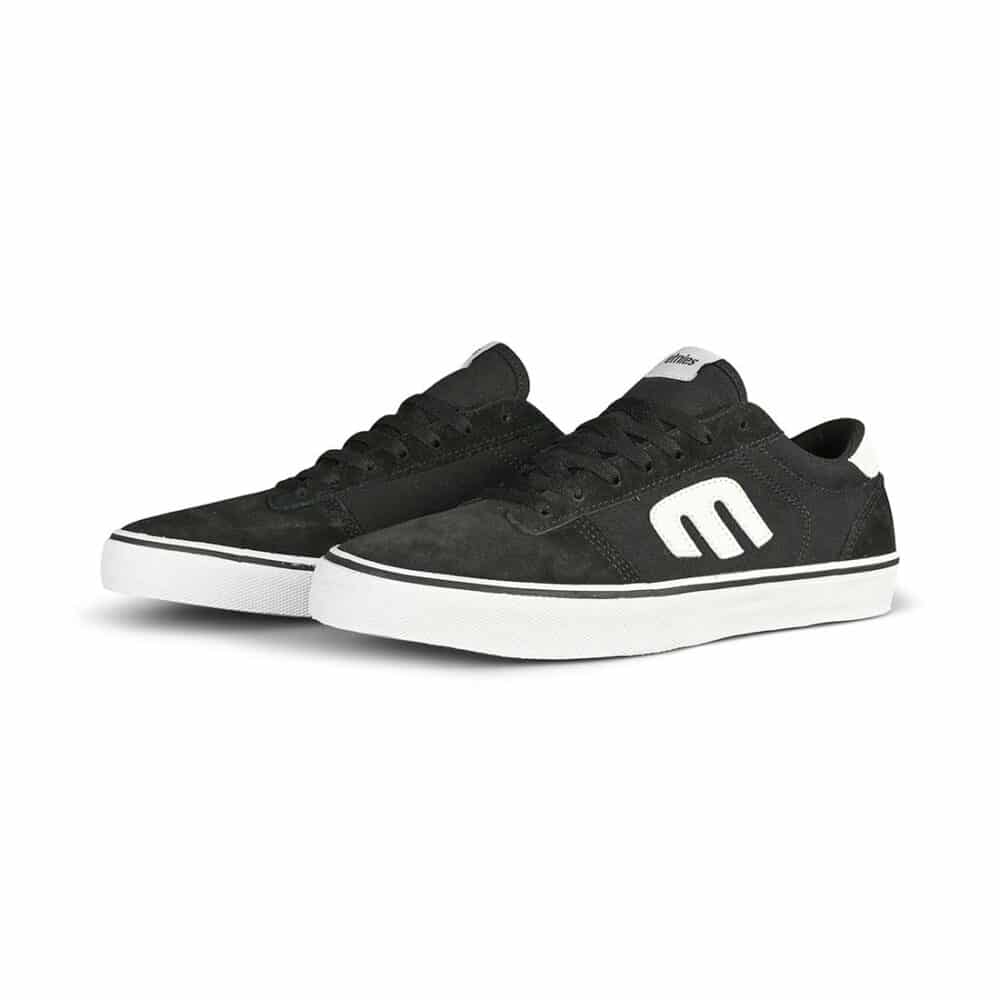 Etnies Calli-Vulc Skate Shoes - Black/White