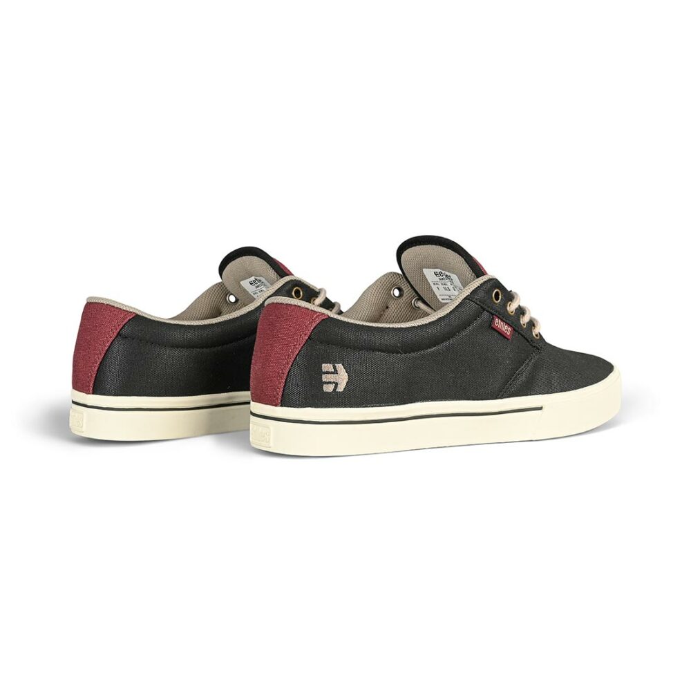 Etnies Jameson 2 Eco Skate Shoes - Black/Red/Beige