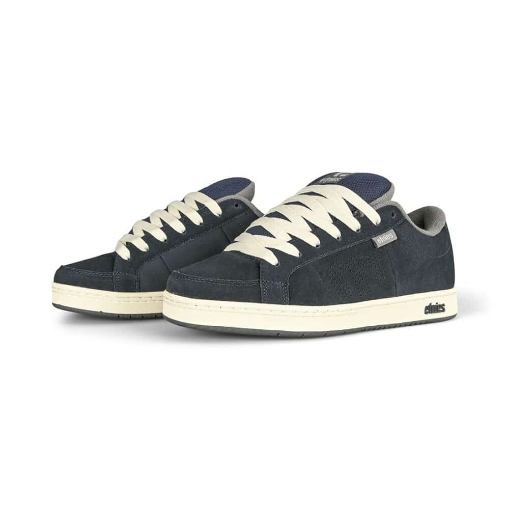 Etnies Kingpin Skate Shoes - Navy/White/Grey