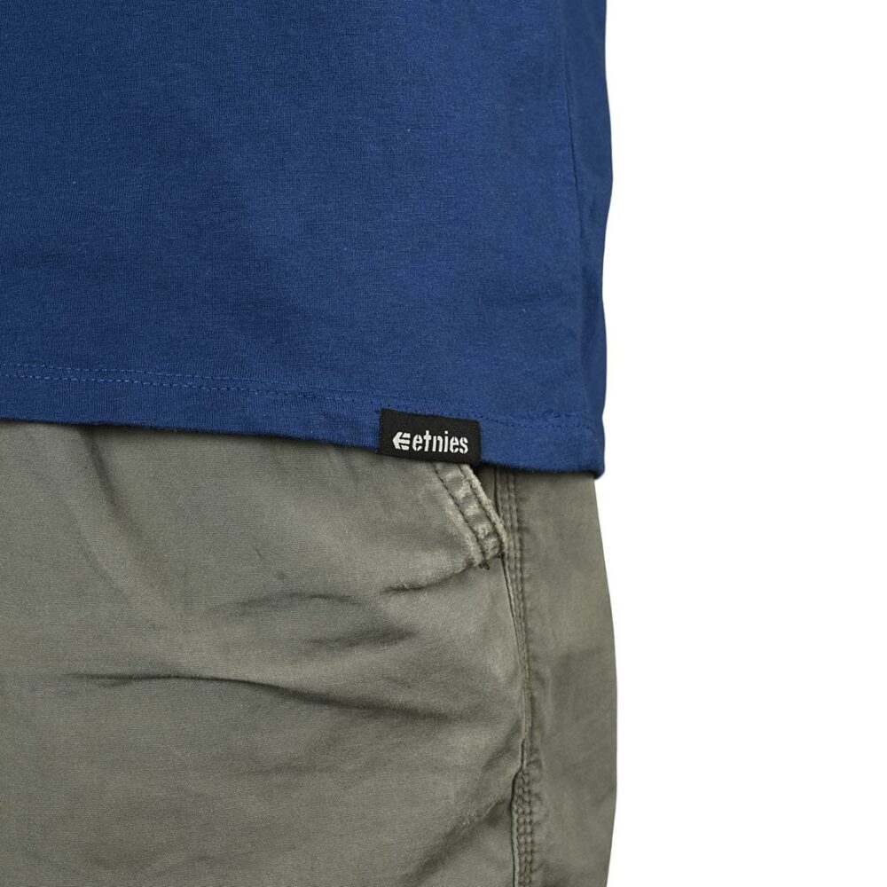 Etnies Skate Co S/S T-Shirt - Navy/Orange
