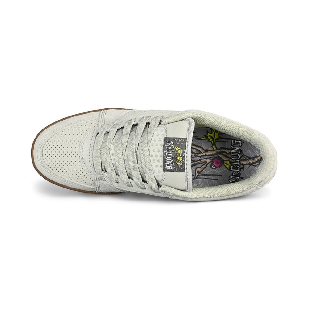 Etnies x Bones MC Rap Lo Shoes - Grey/Gum