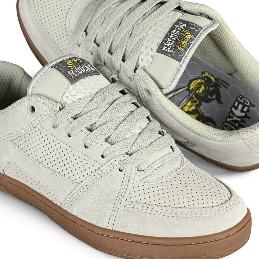 Etnies x Bones MC Rap Lo Shoes - Grey/Gum