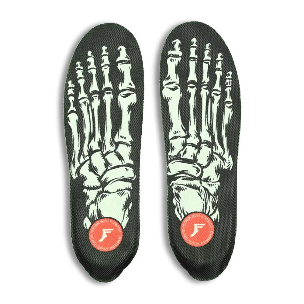 Footprint Kingfoam Elite Mid Insoles - Skeleton Black