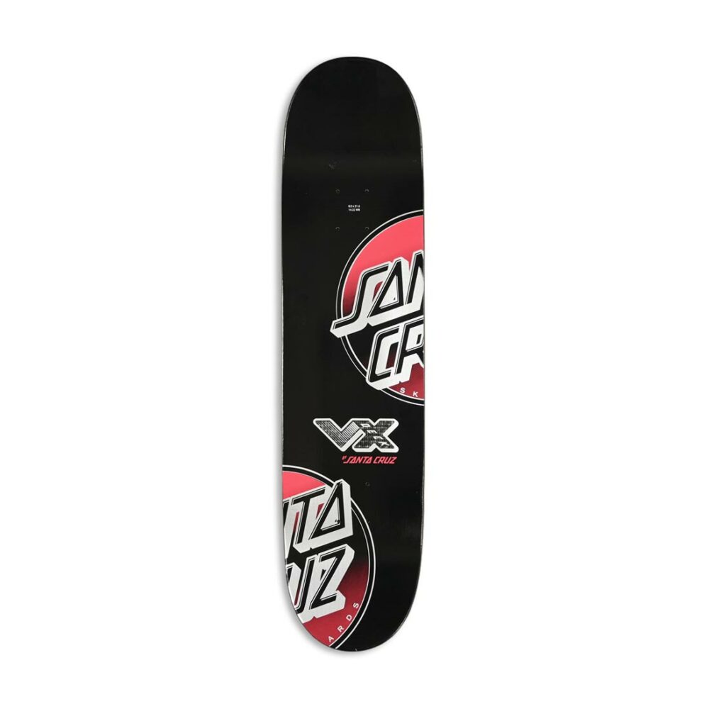 Santa Cruz Electric Lava Dot VX 8" Skateboard Deck
